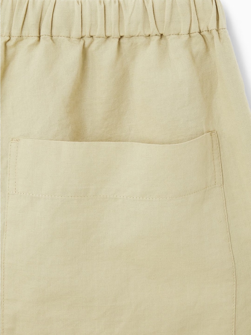 COS Wide-Leg Linen Drawstring Pant - Picture 4 of 5